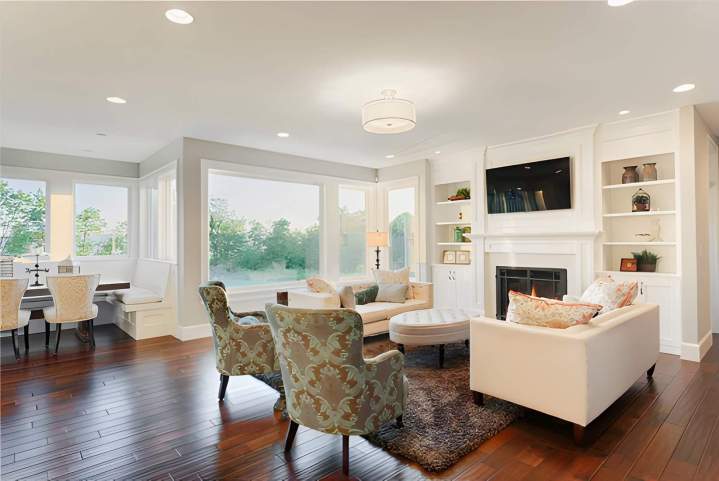 La transformation complète de vos espaces, du sol au plafond